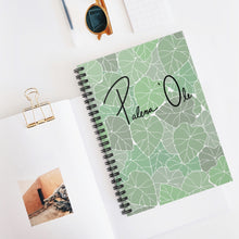 Load image into Gallery viewer, Light Kalo Script Spiral Notebook - Ruled Line
