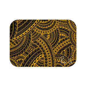 Tribal Bath Mat (Yellow)