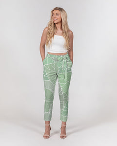 Light Kalo Women's Belted Tapered Pants