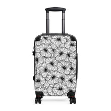 Load image into Gallery viewer, Hibiscus Cabin Suitcase (B&amp;W)
