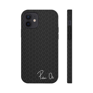 Spear Script Phone Case (Gray)