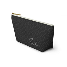 Load image into Gallery viewer, Spear Script Accessory Pouch w T-bottom
