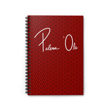 Load image into Gallery viewer, Spear Script Spiral Notebook - Ruled Line

