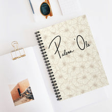 Load image into Gallery viewer, Hibiscus Spiral Notebook - Ruled Line (Off White)
