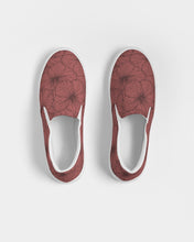Load image into Gallery viewer, Hibiscus Women&#39;s Slip-On Canvas Shoe (Pink)
