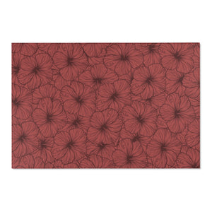 Hibiscus Area Rug (Pink)
