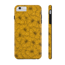 Load image into Gallery viewer, Hibiscus Phone Case (Yellow)
