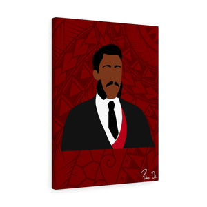 King Lunalilo Canvas Gallery Wraps (Red)