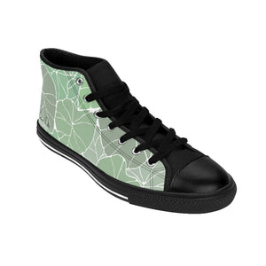 Light Kalo Script Women's High-top Sneakers