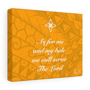 Scripture Canvas Gallery Wraps (Yellow)