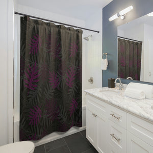Laua’e Shower Curtain (Purple)
