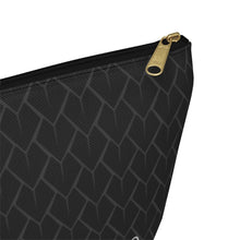 Load image into Gallery viewer, Spear Script Accessory Pouch w T-bottom
