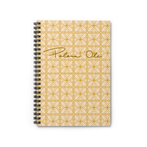 Lani Spiral Notebook - Ruled Line (Yellow)