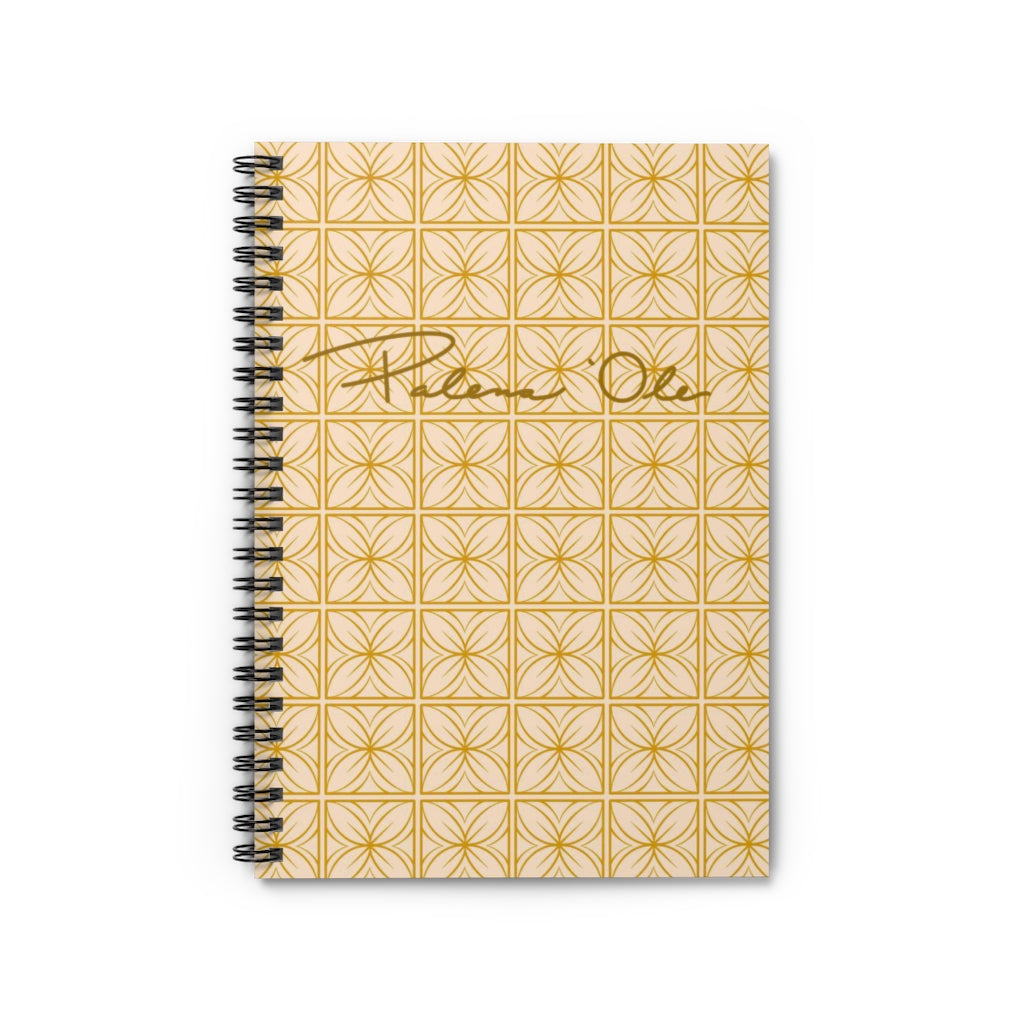 Lani Spiral Notebook - Ruled Line (Yellow)