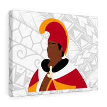 Load image into Gallery viewer, King Kamehameha I Canvas Gallery Wraps (White)
