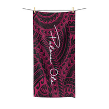 Load image into Gallery viewer, Tribal Polycotton Towel (Pink)
