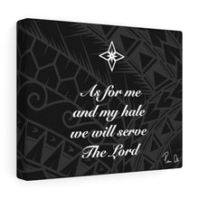 Load image into Gallery viewer, Scripture Canvas Gallery Wraps (Black)
