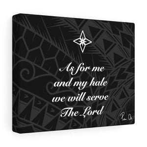 Scripture Canvas Gallery Wraps (Black)