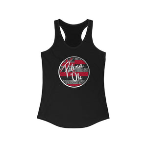 Kanaka Kollection Palena ‘Ole Flag Racerback Tank (Gray)