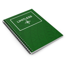 Load image into Gallery viewer, Tribal LIMITLESS Square Spiral Notebook - Ruled Line (Green)
