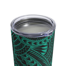 Load image into Gallery viewer, Tribal Tumbler Cup 10oz (Teal)
