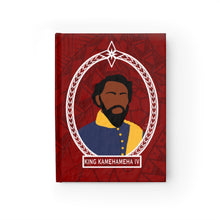 Load image into Gallery viewer, Tribal King Kamehameha IV Journal - Ruled Line (Red)

