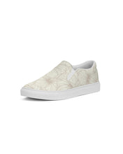 Load image into Gallery viewer, Hibiscus Women&#39;s Slip-On Canvas Shoe (Off White)
