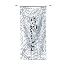 Load image into Gallery viewer, Tribal Polycotton Towel (White)
