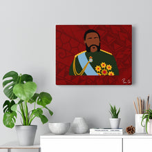 Load image into Gallery viewer, King Kalākaua Canvas Gallery Wraps (Red)
