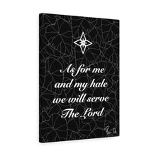 Load image into Gallery viewer, Dark Kalo Scripture Canvas Gallery Wraps
