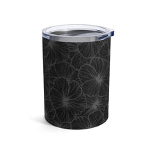 Load image into Gallery viewer, Hibiscus Tumbler Cup 10oz (Gray)
