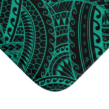 Load image into Gallery viewer, Tribal Bath Mat (Teal)
