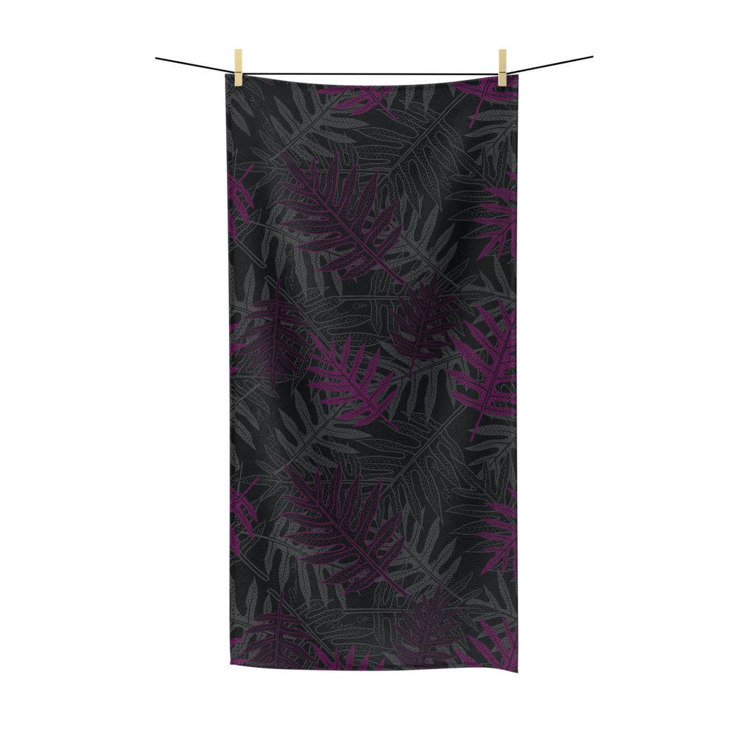 Laua’e Polycotton Towel (Purple)