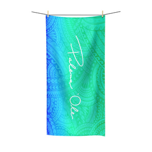Ocean Polycotton Towel
