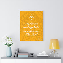 Load image into Gallery viewer, Scripture Canvas Gallery Wraps (Yellow)

