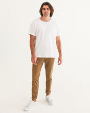 Load image into Gallery viewer, Men&#39;s Faux-Leather Tribal Sneaker (Cream)
