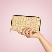 Load image into Gallery viewer, Lani Zipper Wallet (Yellow)
