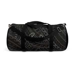 Tribal Script Duffel Bag (Gray)