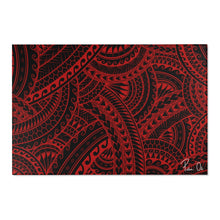 Load image into Gallery viewer, Tribal Area Rug (Red)
