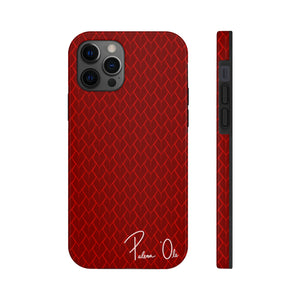 Spear Script Phone Case (Red)