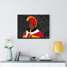 Load image into Gallery viewer, King Kamehameha I Canvas Gallery Wraps (Black)
