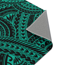 Load image into Gallery viewer, Tribal Area Rug (Teal)

