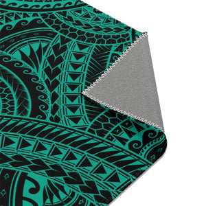 Tribal Area Rug (Teal)