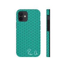 Load image into Gallery viewer, Spear Script Phone Case (Teal)
