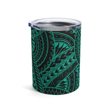 Load image into Gallery viewer, Tribal Tumbler Cup 10oz (Teal)
