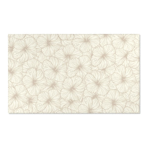Hibiscus Area Rug (Off White)
