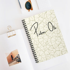 Kalo Spiral Notebook - Ruled Line (Green/White)