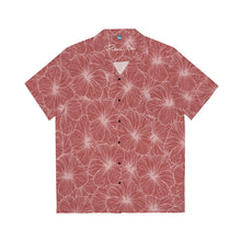 Load image into Gallery viewer, Hibiscus Aloha Shirt (Light Pink)
