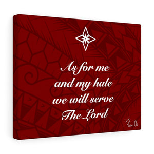 Scripture Canvas Gallery Wraps (Red)