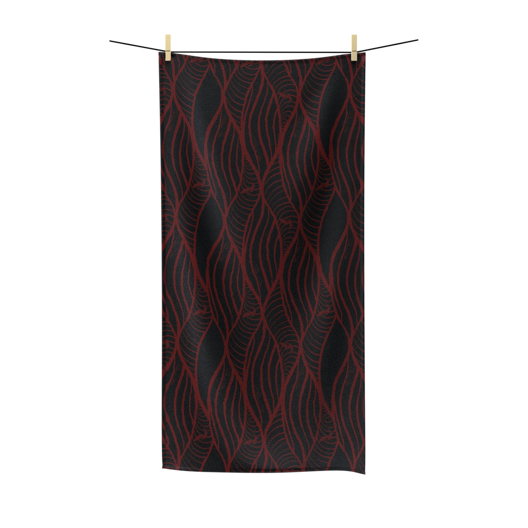 NALU Polycotton Towel (Red)